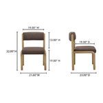 Product Image 8 for April Dining Chair, Set of 2 from Moe's