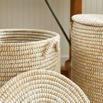 Product Image 5 for Rivergrass Hamper Baskets With Lids, Set Of 2 from Napa Home And Garden