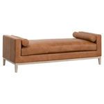 Product Image 2 for Keaton Whiskey Brown Oak & Leather Daybed from Essentials for Living