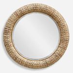 Product Image 1 for Twisted Seagrass Round Mirror from Uttermost