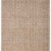 Flat lay top view of entire Sutton rug showing tan and black color blending in heathered pattern