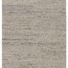 Handwoven contemporary wool rug in gray, brown, and cream with flecks of black, 10 by 14 feet