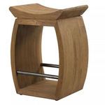 Product Image 2 for Connor Modern Wood Counter Stool from Uttermost