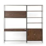 Product Image 2 for Trey Modular Wall Desk W/ 1 Bookcase from Four Hands