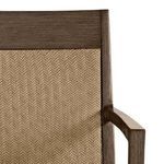 Product Image 28 for Savannah Aluminum Oak/Raffia Arm Chair from Summer Classics