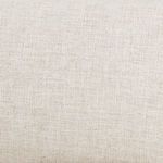 Close-up showing fabric weave detail with subtle cream and beige tones