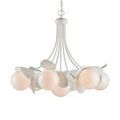 Product Image 1 for Effloresce White Chandelier from Currey & Company