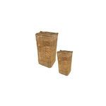 Product Image 1 for Rattan Cube Natural Set of 2 Lanterns from BIDKHome