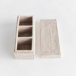 Product Image 4 for Burma Rattan 3-Compartment Lidded Box from Napa Home And Garden