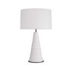 Product Image 7 for Vickery Ivory & Black Glass Stone Lamp from Arteriors