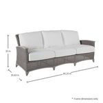 Product Image 9 for Astoria Resin Wicker Outdoor Sofa from Summer Classics