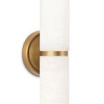 Product Image 4 for Salon Alabaster Large Sconce - Natural Stone & Brass from Regina Andrew Design