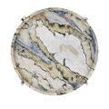 Product Image 3 for Freya Floral Jade Marble Accent Table from Currey & Company