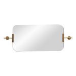 Product Image 5 for Madden Antique Gold Brass Mirror from Arteriors