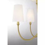 Product Image 1 for Cameron Warm Brass 5 Light Chandelier from Savoy House 