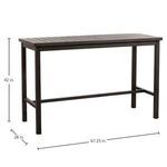 Product Image 9 for Club Aluminum Bar Table from Summer Classics