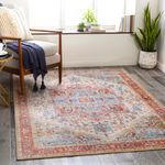Product Image 1 for Iris Beige / Red Rug from Surya