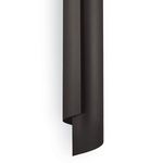Close-up bottom angle showing the rounded edges and layered steel wrap of the sconce
