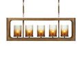 Product Image 4 for Tenebroso Rectangular Chandelier from Currey & Company