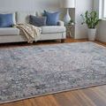 Product Image 7 for Marquette Blue / Gray Traditional Area Rug - 12' x 15' from Feizy Rugs