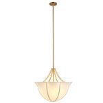 Product Image 10 for Aire Small Off-White Linen Chandelier from Jamie Young