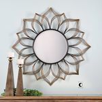 Product Image 1 for Uttermost Imani Iron Sunflower Mirror from Uttermost