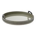 Product Image 1 for Cuoio Round Tray from Currey & Company