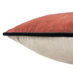 Product Image 1 for Lyla Solid Pink/ Cream Lumbar Pillow from Jaipur 