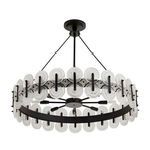 Product Image 7 for Rondelle Blackened Iron Chandelier from Arteriors