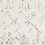 Product Image 1 for Nettie Cream / Black Organic Diamond Rug from Surya