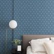 Product Image 2 for Fleur Blue Salt Removable Peel & Stick Wallpaper from Mitchell Black