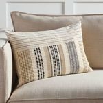 Product Image 1 for Lumami Tribal Cream/ Black Pillow from Jaipur