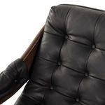 Product Image 11 for Halston Top Grain Leather Chair - Heirloom Black from Four Hands