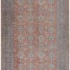 Product Image 1 for Marquette Rust / Blue Traditional Area Rug - 4' x 5'3" from Feizy Rugs