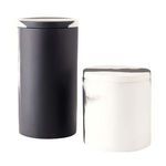 Product Image 9 for Hollie Black & White Oval Resin Containers, Set of 2 from Arteriors