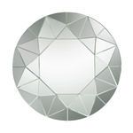 Product Image 1 for Circular Geometric Mosaic Mirror from Elk Home