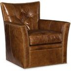 Product Image 2 for Conner Swivel Club Chair - Heavy Metal Gamma from Hooker Furniture