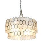 Product Image 5 for Celeste Capiz Chandelier from Creative Co-Op