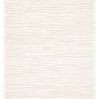 Modern area rug with tone-on-tone white and ivory bark-inspired pattern featuring high-low texture
