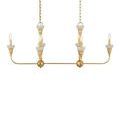 Product Image 12 for Aurelia Frost Rectangular Chandelier from Currey & Company