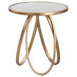 Product Image 1 for Uttermost Montrez Gold Accent Table from Uttermost