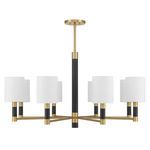 Product Image 6 for Conrad Chandelier in Warm Brass from Savoy House 