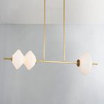 Product Image 5 for Barrow 2-Light Island Light - Aged Brass from Hudson Valley