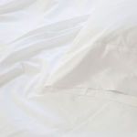 Product Image 2 for King White Cotton Sateen Sheet Set from Pom Pom at Home