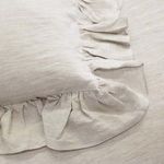 Product Image 2 for Charlie Linen Euro Sham - Flax from Pom Pom at Home