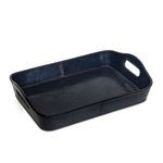 Product Image 1 for Derby Parlor Blue Leather Tray from Regina Andrew Design