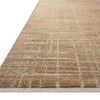 Close-up angled view showing fringed edge and textured power-loomed polyester weave
