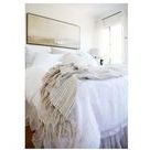Product Image 3 for Newport Linen Queen Blanket - Natural / Midnight from Pom Pom at Home