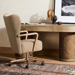 Product Image 24 for Melrose Sheepskin Camel Solid Ash Desk Chair from Four Hands