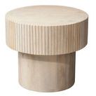 Product Image 1 for Notch Round Side Table from Jamie Young